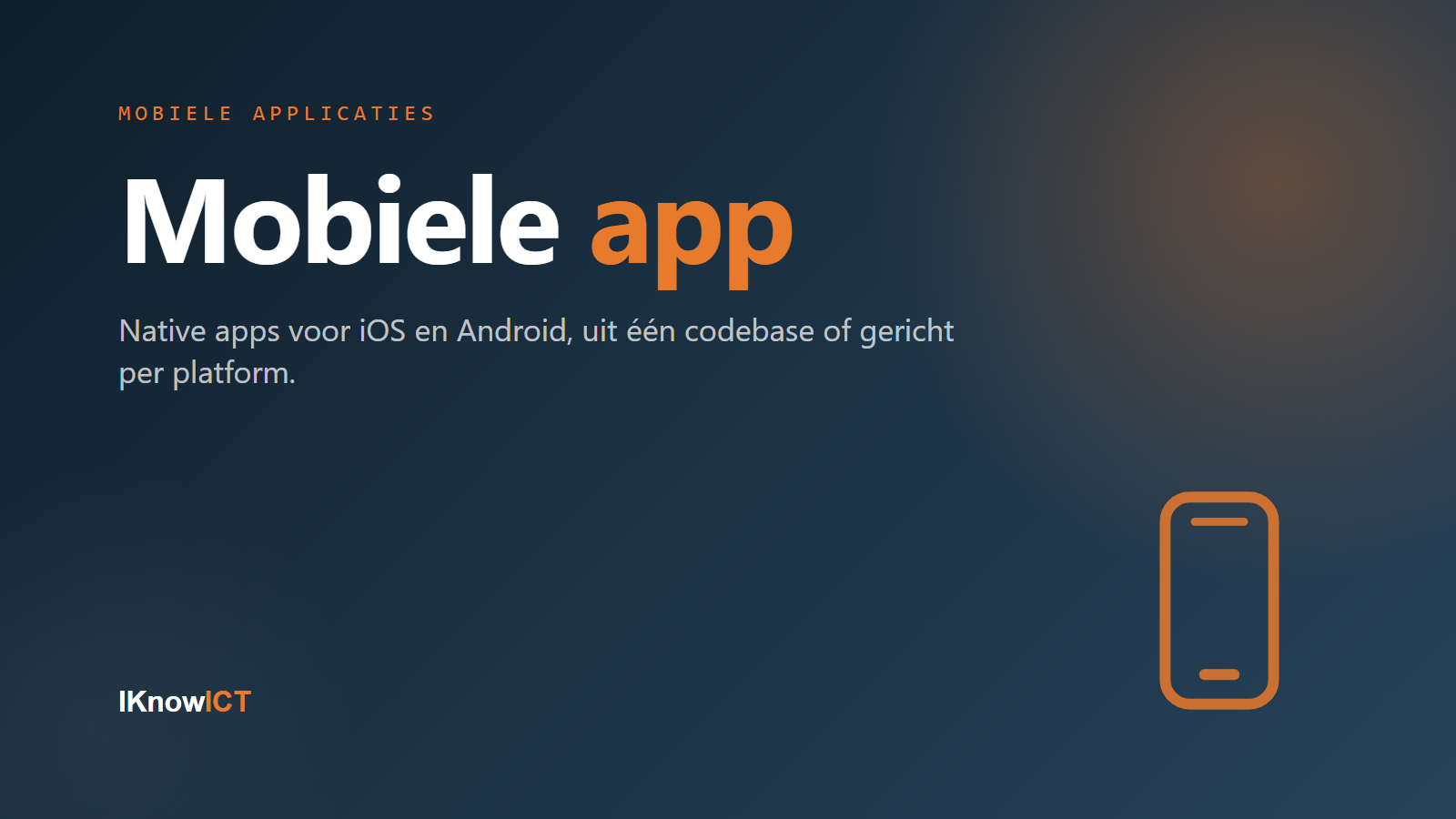 Mobiele app